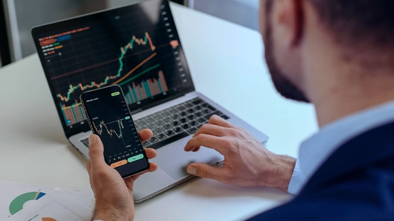 Dashboard di trading IA di Apice Corebit